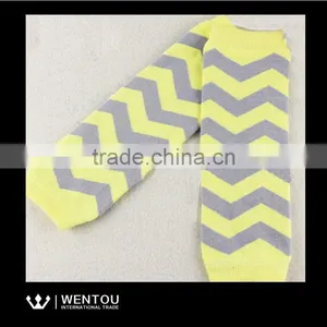 Personalized Cotton Baby Socks Chevron Leg Warmer For Children thumbnail-6