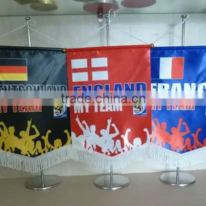 Satin Printed Eco Table Flag thumbnail-1