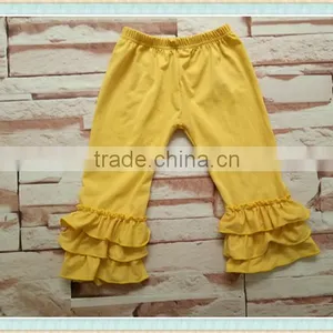 Baby Kids Various Colors Lace Leggings High Quality Cotton Leg Warmers for Girls Baby Kids Icicng Ruffle Pants thumbnail-1