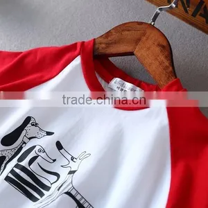 Wholesale Summer Short Sleeve Cotton Priting Boys Kids t Shirt and Shorts thumbnail-6