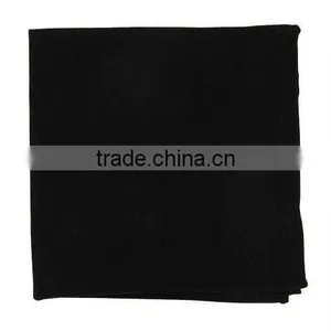 Men's Black Pocket Square thumbnail-1