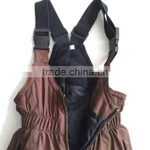 High Quality Winter Active Kids Outdoor Coffee Snow Pant thumbnail-2