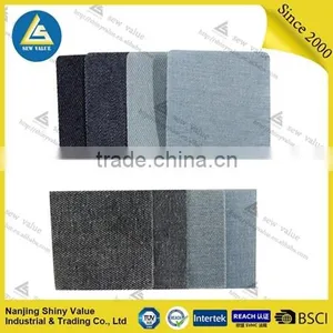 Black Velour Iron Patches 2-pack thumbnail-2