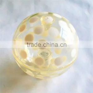75 mm Beautiful Smooth Air Bouncing Ball With White Dots thumbnail-1