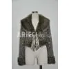 Faux Fur Coat, Fake Fur Jacket, Artificial Fur Garment(AR-2068) thumbnail-1