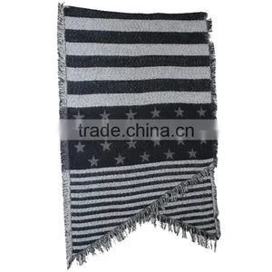 Fashion EU Stars and Stripes Winter Women Scarf and Shawl 2017 thumbnail-6