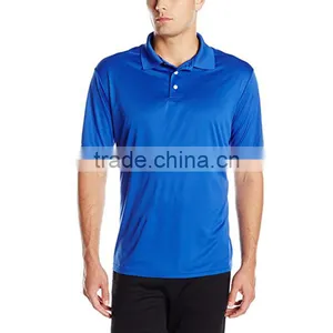 Men's 100% Microfiber Polyester Polo Shirts thumbnail-1