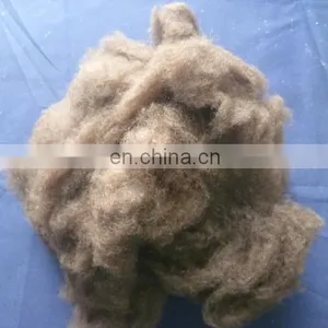 Yak Wool Manufacturer, Dehaired Tibet Yak Wool Brown 19.0mic 26mm thumbnail-3