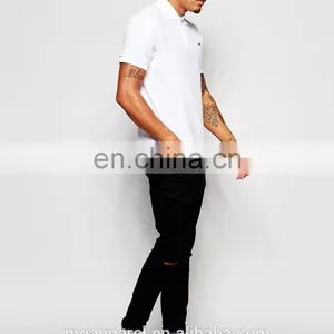 2016 Latest t Shirt Design High Quality Mens Cotton Polo Shirt thumbnail-5