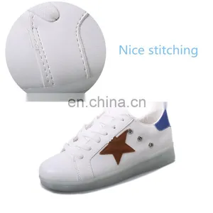 Unisex Flat Sports Luminous Dancing Night Running Couple Sneakers LED Light Shoes thumbnail-5