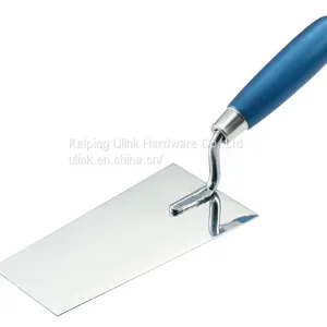 Carbon Steel Bricklaying Trowel With Wood Handle thumbnail-5