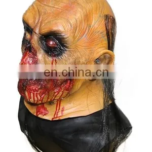 Latex Adult Zombie Mask Awful Halloween Ghoulish Productions thumbnail-3