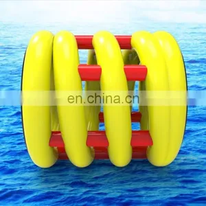 2017 Newest Design Customized Inflatable Cylinder Water Walking Roller Game thumbnail-5
