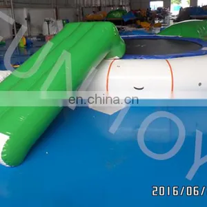Factory Inflatable Water Trampoline Air Bouncer Trampoline for Sale thumbnail-5