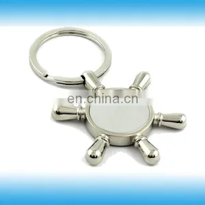 Custom Steer Alloy Wheel Keyring thumbnail-1