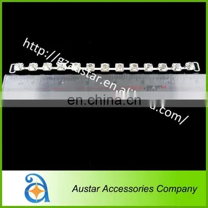Hot Sell Single Row SS28 Rhinestone Connector Handband thumbnail-1