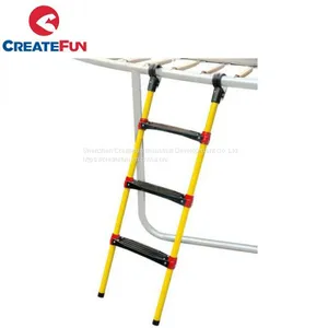 CreateFun Ecomomical 6ft-16ft Galvanized Steel Trampoline Ladders thumbnail-5