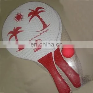 Wood Beach Racket/wood Beach Tennis Racket/beach Tennis Racket thumbnail-1