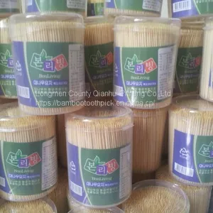 Toothpick China Bamboo Factory 1.45-1.55X65mm 900PCS/Bottle 10bottles/Box 30boxes/Carton thumbnail-2