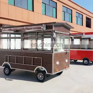 Street Mini Hot Dog Motorcycle Vending Mobile Fast Food Truck thumbnail-7