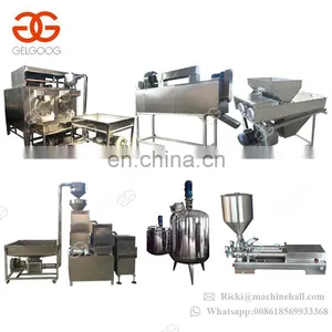 New Design Peanut Grinding Machine Sesame Paste Grinder Tahini Colloid Making Groundnut Butter Production Line thumbnail-3