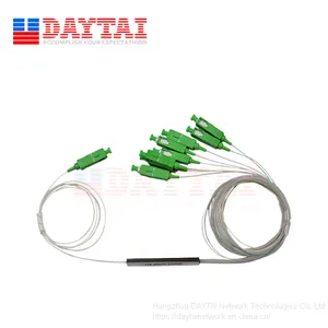 Mini Passive FTTH Fiber Optical Cable 1x8 PLC Splitter thumbnail-1