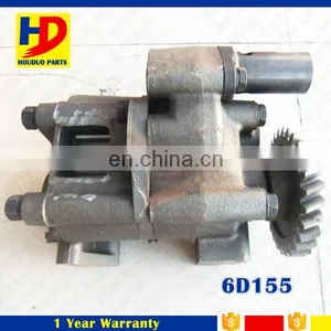 D155 Bulldozer Excavator D155A-1 D155A-2 D355A-3 Engine 6D155 Oil Pump 6128-52-1013 thumbnail-4