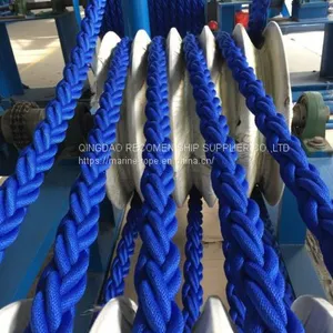 RECOMEN Hot Sale 3 Strand 30mm pp Mooring Rope White 3 Strands Rope thumbnail-3