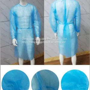 Protective Gown Protective Clothing Disposable pp Protective Gowns Quality Disposable Protective Gowns thumbnail-2