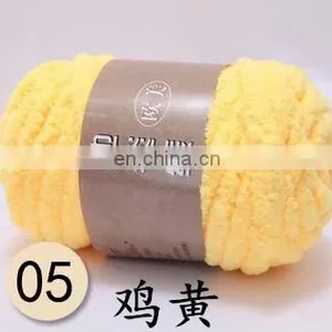 Chenille Chunky Yarn for Knitting Blankets Fancy Yarn Balls thumbnail-5