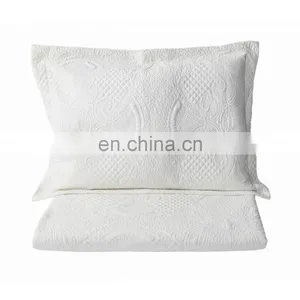 All Weather Embossed Detail Washable Quilt 106" L x 70" W and 1 Pillowcase 20x28 Inch Bedding Set thumbnail-3