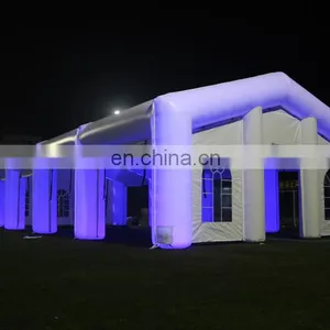 Large White Inflatable Wedding Tent Blow Up Marquee Tent Outdoor Party Event Air Tents thumbnail-6