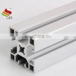 SHENGXIN Perfil Aluminio Estructural (T-slot) Aluminium Profiles Frame Europe Standard Black or White thumbnail-5