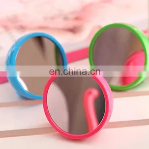 2019 New Style Easy Carrying Magic Beauty Mirror With Led Clock thumbnail-5