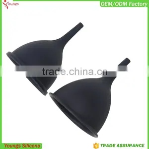 China Supplier Silicone Kitchen Tools Wide Mouth Funnel Jam Funnel Cooking Funnel thumbnail-4