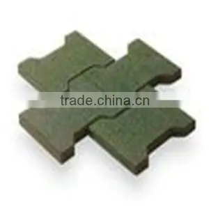 Rubber Dogbone Paving for Garden and Car Road (EN1177, SGS, IOS9001:2000) thumbnail-1