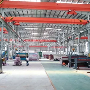 LDA Type 1Ton Single Beam Pendent Line Control Electric Overhead Traveling Crane thumbnail-1