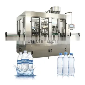 18-18-6 Water Bottle Rinsing Filling Capping 3-in-1 Machine/full Set Water Production Line From A to Z thumbnail-1