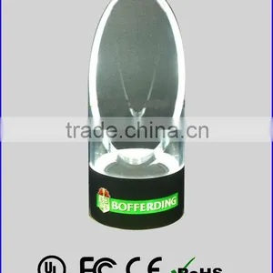 Customized LED Bottle Glorifier for Vodka Wine in the Pub Bar Quality Choice thumbnail-1