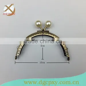 Purse Metal Frame With Various Color Gems thumbnail-1