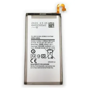 For Samsung Galaxy A6 Plus A6+ SM-A605F A605G A6050 A605K EB-BJ805ABE Best ORG Cell Phone Batteries thumbnail-1