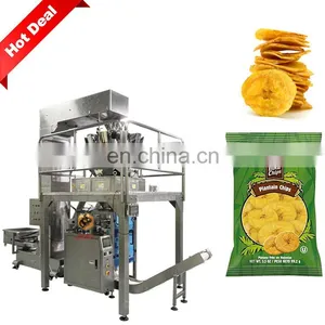 Automatic Chips Weighing System Packaging Machine Plantains Chips Packing Machine Banana Chips Packing Machine thumbnail-1