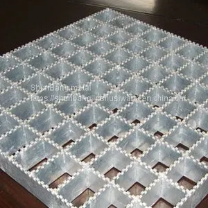 Marine Hot-dip Galvanized Steel Grating Deck Passage Galvanized Steel Grating Q235 Carbon Steel thumbnail-5