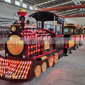 Western Antique Indoor Battery Power Electric Shopping Mall Kids Train for Sale thumbnail-2
