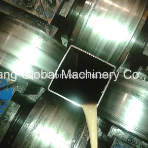 Carbon Steel Straight Seam Welded Hollow Pipe Profile Making Machine thumbnail-2