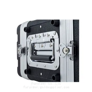 ABS-4US 8” Waterproof and Stackable 4U Flight Rack Case Plastic Amplifier Aviation Case thumbnail-3