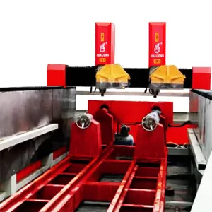 Heavy Duty CNC Stone Carving Granite Stone Slab Cutting Machines HLSD-1525-3D thumbnail-2