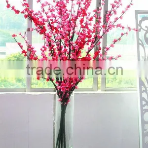 Artificial Flower Small Branches Pink Wintersweet Flower With High Quality and Competitive Price for Decoration thumbnail-1
