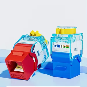 UTP Ethernet RJ45 Keystone Modular for Patch Panel and Wall Plate thumbnail-4