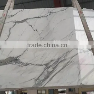 Extravagant Natural Polished Calacatta Gold Marble Indoor Decorative Stone thumbnail-4